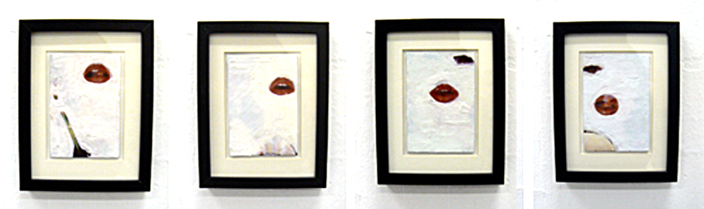 Anielka Hampson Painting Self-Portrait